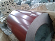 Chine La coutume a enduit la bobine d&#039;une première couche de peinture en acier galvanisée, bobine en acier de 0.14mm-1.6mm PPGI société