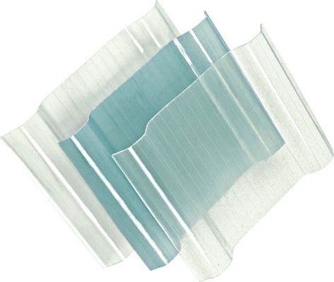 le polycarbonate a ridé la feuille en plastique transparente de toiture de feuille, feuille de polycarbonate, feuille de plastique de polycarbonate